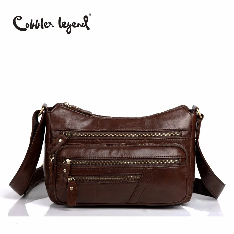 Cobbler Legend Elegant Genuine Leather Bag Female Multi Zipper Designer Bag Gift For Mum Women crossbody Bag Vintage Handbag 
Cobbler Legend Elegant Genuine Leather Bag Female Multi Zipper Designer Bag Gift For Mum Women crossbody Bag Vintage Handbag