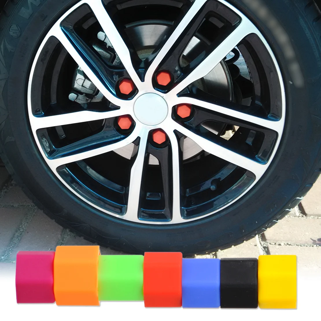 beler 20Pcs Universal Silicone Car Wheel Lug Nut Bolt Cover Protective Tyre Valve Screw Cap Antirust 17MM for VW Ford BMW Toyota
beler 20Pcs Universal Silicone Car Wheel Lug Nut Bolt Cover Protective Tyre Valve Screw Cap Antirust 17MM for VW Ford BMW Toyota