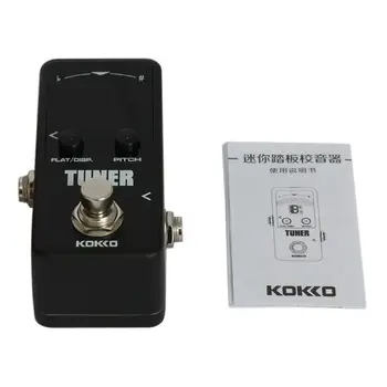 Mini Electric Guitar Pedal Tuner Effect Device Dual Display For Bass Violin Tool Guitar Accessory W20
Mini Electric Guitar Pedal Tuner Effect Device Dual Display For Bass Violin Tool Guitar Accessory W20