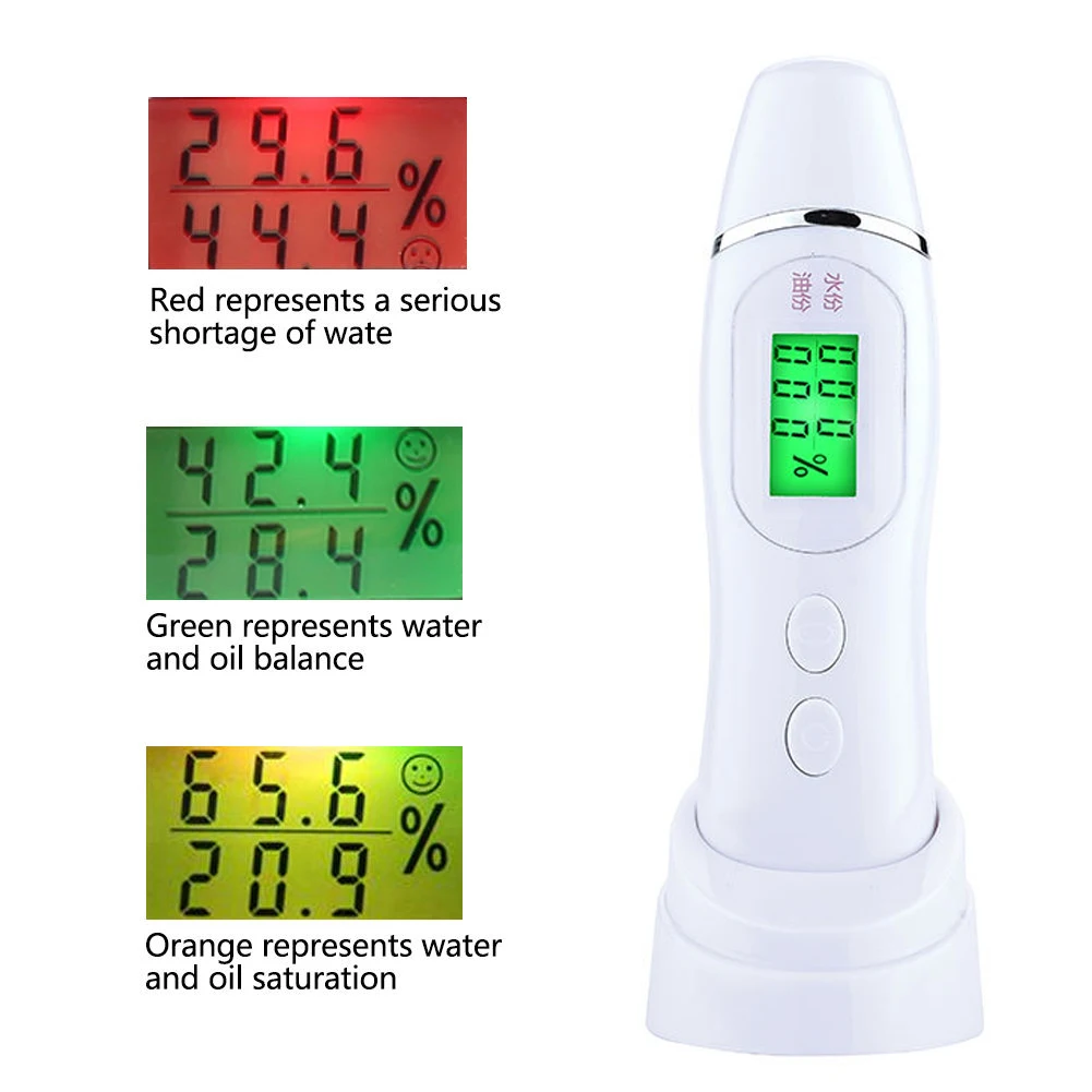 Skin Digital Sensor Analyzer LCD Display Water Oil Facial Monitor Tester Detector Meter Face Care Tool well 88 WH998
Skin Digital Sensor Analyzer LCD Display Water Oil Facial Monitor Tester Detector Meter Face Care Tool well 88 WH998