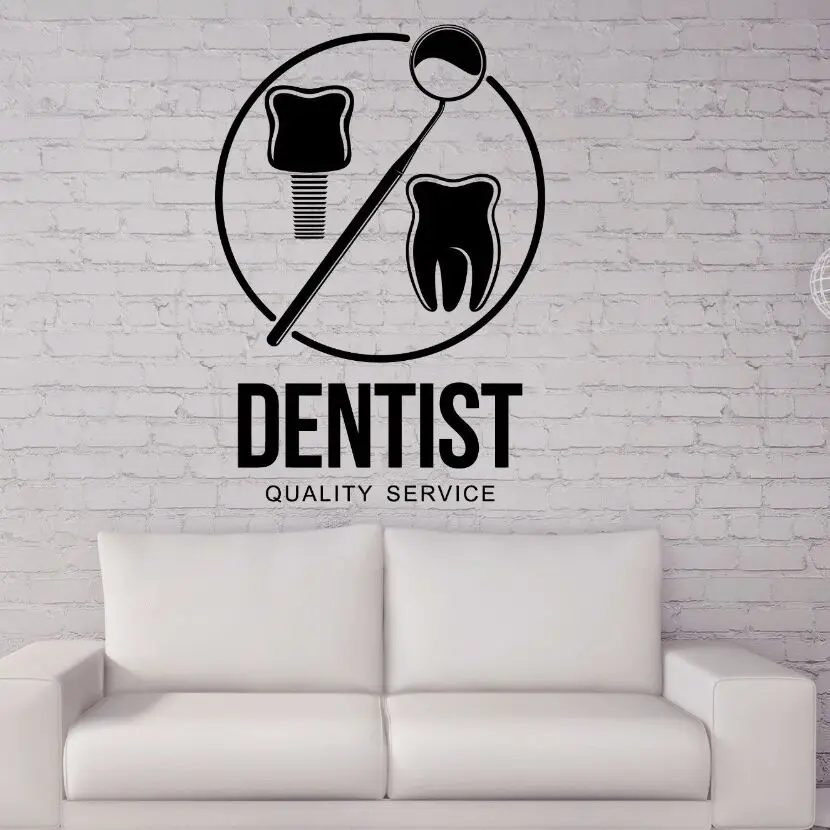 Vinyl Wall Stickers Teeth Store Wall Decal Removable Dental Clinic Wall Poster Dental Heath Shop Decor Teeth Care Sticker AY1425
Vinyl Wall Stickers Teeth Store Wall Decal Removable Dental Clinic Wall Poster Dental Heath Shop Decor Teeth Care Sticker AY1425