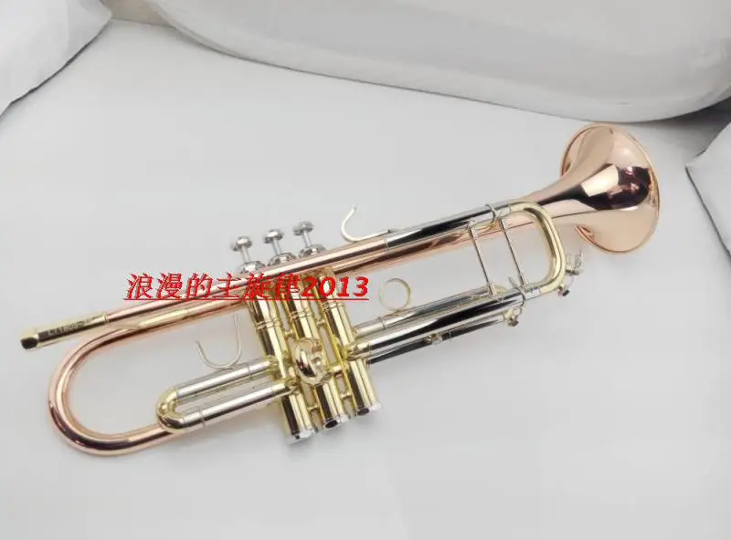 Baja copper bronze trumpet instrument B trumpet electrophoresis gold 180S-72 professional level playing
Baja copper bronze trumpet instrument B trumpet electrophoresis gold 180S-72 professional level playing