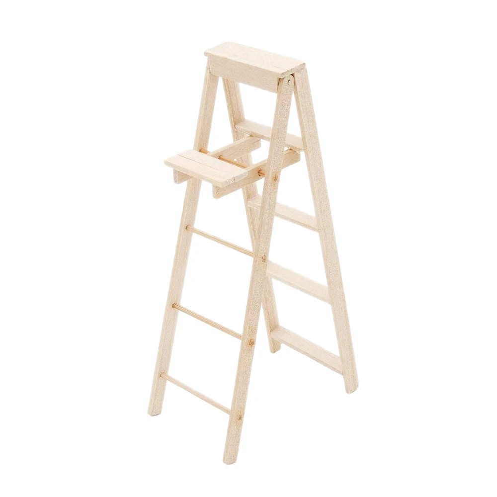 Odoria 1:12 Miniature Wooden Step Ladder with Platform Folding Dollhouse Furniture Accessories
Odoria 1:12 Miniature Wooden Step Ladder with Platform Folding Dollhouse Furniture Accessories
