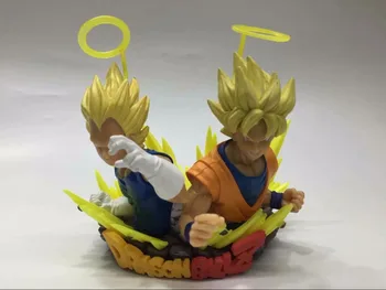 10cm Anime Dragon Ball Z figure Vegeta Son Goku Gogeta PVC Action Figure Toy Collection Model Doll Com Figuration
10cm Anime Dragon Ball Z figure Vegeta Son Goku Gogeta PVC Action Figure Toy Collection Model Doll Com Figuration