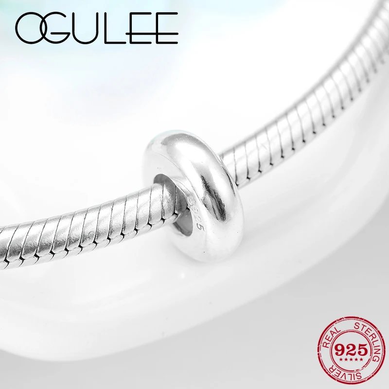 2019 New 925 Sterling Silver Round Shape Ring Fine spacer Stopper Beads Fit Original Pandora Charm Bracelets Jewelry making
2019 New 925 Sterling Silver Round Shape Ring Fine spacer Stopper Beads Fit Original Pandora Charm Bracelets Jewelry making