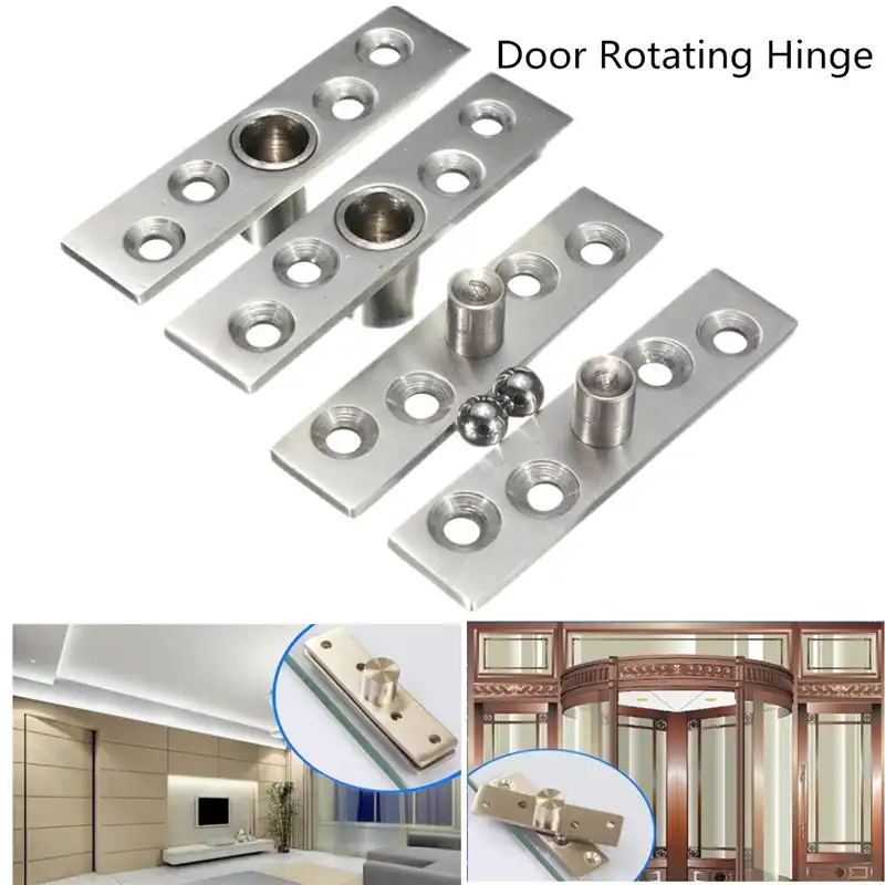 Stainless Steel 360 Degree Door Pivot Hinges For Hidden Door