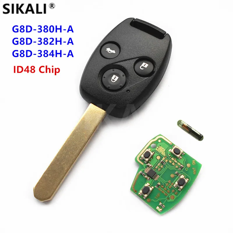 SIKALI Remote Key Suit for Honda for Accord CR-V HR-V Fit City Jazz Odyssey Shuttle Civic Door Lock 3BT + ID48
SIKALI Remote Key Suit for Honda for Accord CR-V HR-V Fit City Jazz Odyssey Shuttle Civic Door Lock 3BT + ID48
