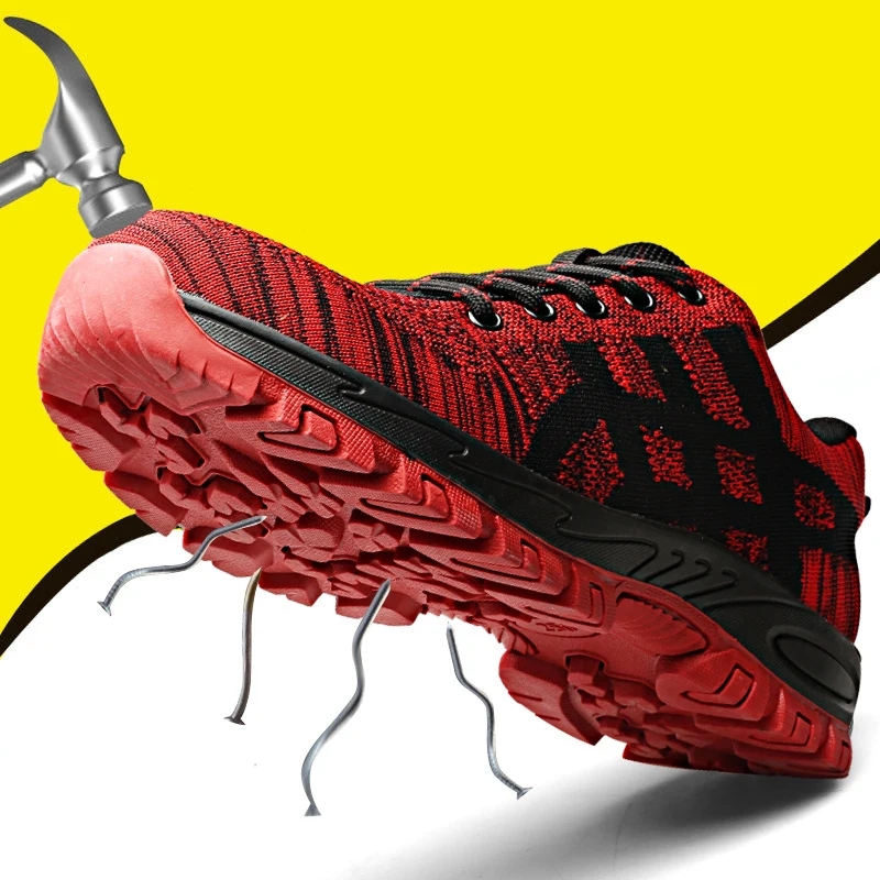 Breathable Safety Shoes Men's Lightweight Summer Anti-smashing Piercing Work Sandals Single Mesh Sneakers Work Shoes Labor Shoes
Breathable Safety Shoes Men's Lightweight Summer Anti-smashing Piercing Work Sandals Single Mesh Sneakers Work Shoes Labor Shoes