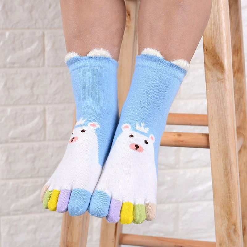 New Cartoon Animal Boys Girls Socks Bunny Ears Cute Kids long Socks Anti Slip Cotton Children Cheap Stuff Five Fingers Toe Socks
New Cartoon Animal Boys Girls Socks Bunny Ears Cute Kids long Socks Anti Slip Cotton Children Cheap Stuff Five Fingers Toe Socks