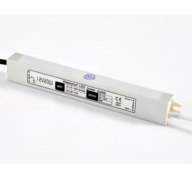 12V 20W светодиодный водонепроницаемый источник питания, dc12v Алюминиевый Водонепроницаемый ac 110V 220V до 12V Светодиодный светильник для водителя, светодиодный светильник
12V 20W светодиодный водонепроницаемый источник питания, dc12v Алюминиевый Водонепроницаемый ac 110V 220V до 12V Светодиодный светильник для водителя, светодиодный светильник