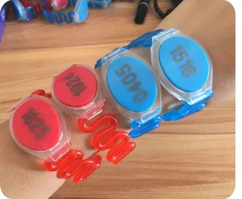 100pcs silicone waterproof swimming pool locker lock hand, RFID watch card, 125KHZ frequency with T5577 chip copy card
100pcs silicone waterproof swimming pool locker lock hand, RFID watch card, 125KHZ frequency with T5577 chip copy card