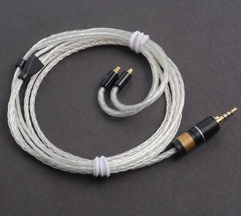 Hand Made DIY 2.5mm Balanced Line 8 Core Single Crystal Silver Updated Cable For SE525 SE846 UE900 AK380 N5 PAW5000 L3 FIIO X5
Hand Made DIY 2.5mm Balanced Line 8 Core Single Crystal Silver Updated Cable For SE525 SE846 UE900 AK380 N5 PAW5000 L3 FIIO X5