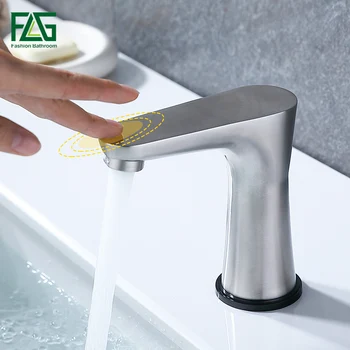 FLG Touch Control Basin Faucets Stainless Steel Touch Sensor Sensitive Bathroom Faucet New Design Smart Touch Tap
FLG Touch Control Basin Faucets Stainless Steel Touch Sensor Sensitive Bathroom Faucet New Design Smart Touch Tap