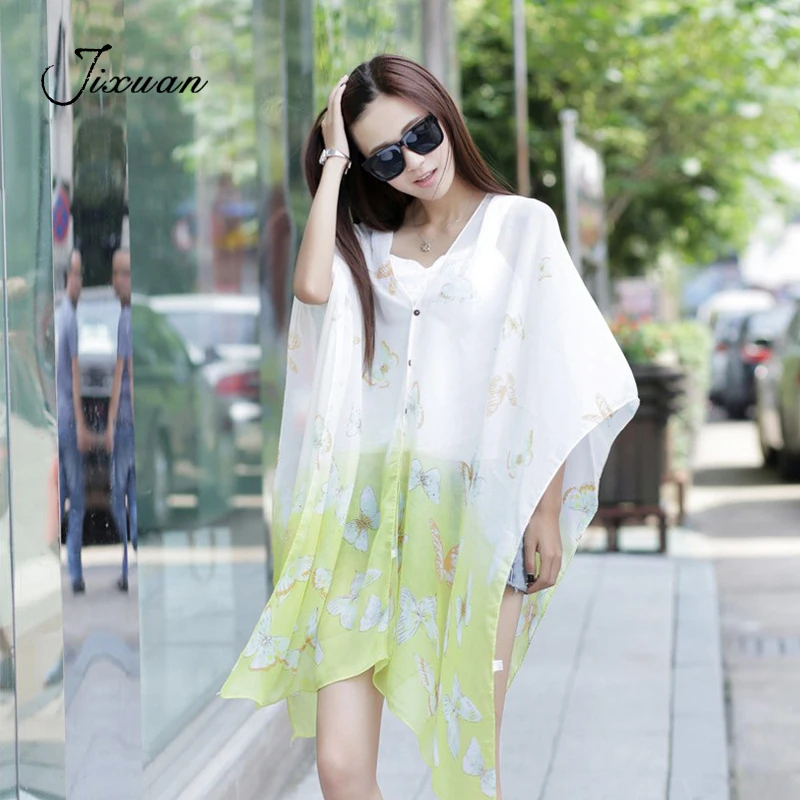 Summer Scarf Chiffon Sunscreen butterfly Breathable Foulard female Beach Towel silk Women Clothing Pashmina Print Soft Shawls
Summer Scarf Chiffon Sunscreen butterfly Breathable Foulard female Beach Towel silk Women Clothing Pashmina Print Soft Shawls