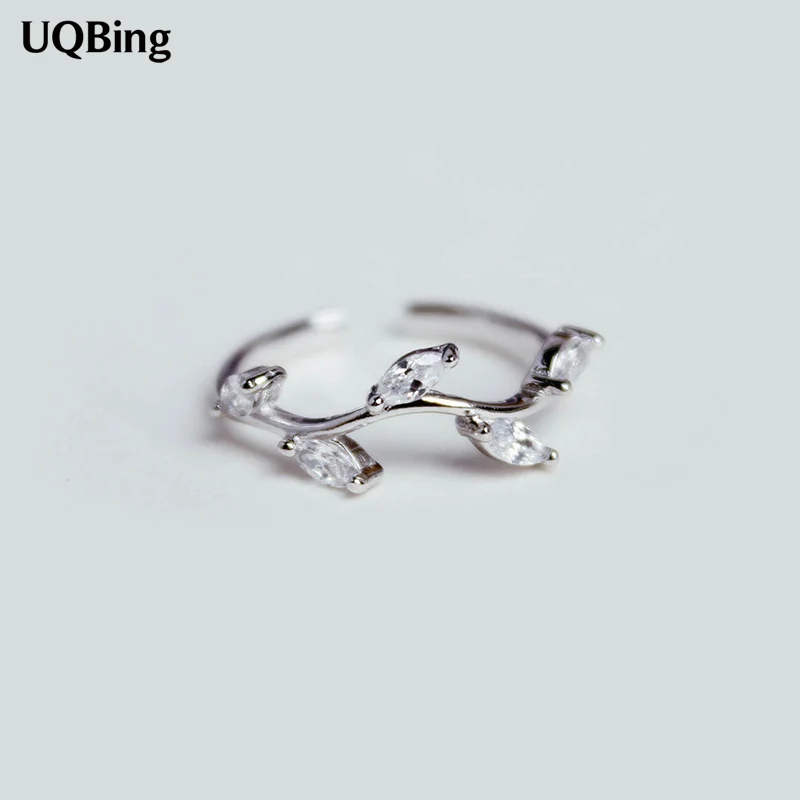 Free Shipping Temperament Tree Branch Zirconia Ring 925 Silver Sterling Finger Ring For Party Birthday Gift
Free Shipping Temperament Tree Branch Zirconia Ring 925 Silver Sterling Finger Ring For Party Birthday Gift