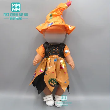 Dolls Clothes for 43-45cm American doll and toy new born doll accessories fashion halloween Day Party baby dress
Dolls Clothes for 43-45cm American doll and toy new born doll accessories fashion halloween Day Party baby dress