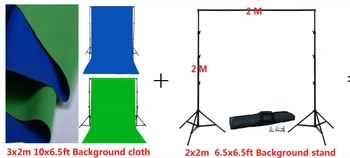 Backgouground stand and Double 2 Face Fabric backgougrou Cotton Chroma key Muslin Screen Backdrops material
Backgouground stand and Double 2 Face Fabric backgougrou Cotton Chroma key Muslin Screen Backdrops material