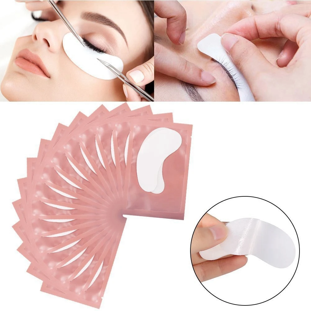 50 pairs/pack Hydrating Eyelash Extension Hydrogel Under Eye Gel Eye patch Pad Sticker Make Up Tool Eye Tip Stickers Wraps
50 pairs/pack Hydrating Eyelash Extension Hydrogel Under Eye Gel Eye patch Pad Sticker Make Up Tool Eye Tip Stickers Wraps