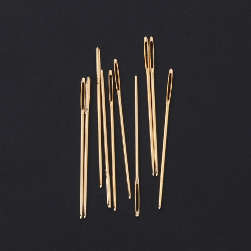 10 PCS Golden Embroidery Fabric Cross Stitch Cloth Needles Size 22# 24# 26# 28# l29k
10 PCS Golden Embroidery Fabric Cross Stitch Cloth Needles Size 22# 24# 26# 28# l29k