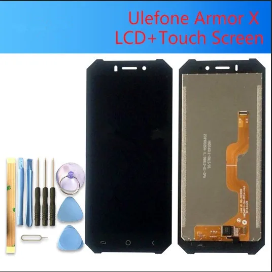 5.5 inch FOR ULEFONE ARMOR X LCD Display+Touch Screen Digitizer Assembly 100% Original New LCD+Touch Digitizer
5.5 inch FOR ULEFONE ARMOR X LCD Display+Touch Screen Digitizer Assembly 100% Original New LCD+Touch Digitizer