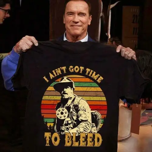 Blain Predator I Ain't Got Time To Bleed Vintage Men Black T Shirt Cotton S-6XL Casual Short Sleeve Shirt Tee
Blain Predator I Ain't Got Time To Bleed Vintage Men Black T Shirt Cotton S-6XL Casual Short Sleeve Shirt Tee