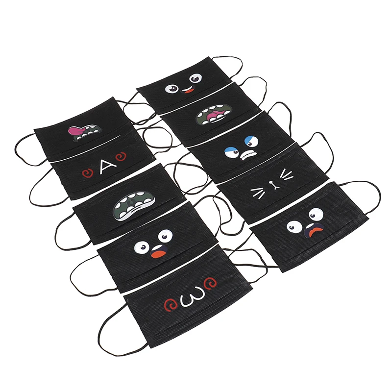 10Pcs Unisex Disposable Thickened Non-Woven Anti-dust Mouth Mask Party Masks For Outdoor Supplies Black
10Pcs Unisex Disposable Thickened Non-Woven Anti-dust Mouth Mask Party Masks For Outdoor Supplies Black