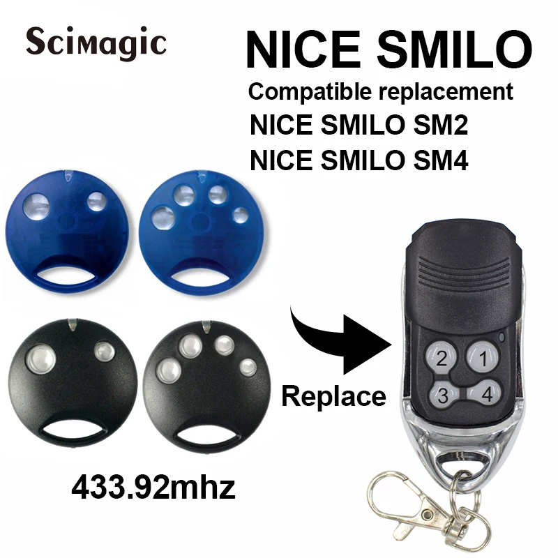 For 433MHz Garage Remote Hand transmitter Rolling code and Fixed code 433.92MHz garage door opener gate control
For 433MHz Garage Remote Hand transmitter Rolling code and Fixed code 433.92MHz garage door opener gate control