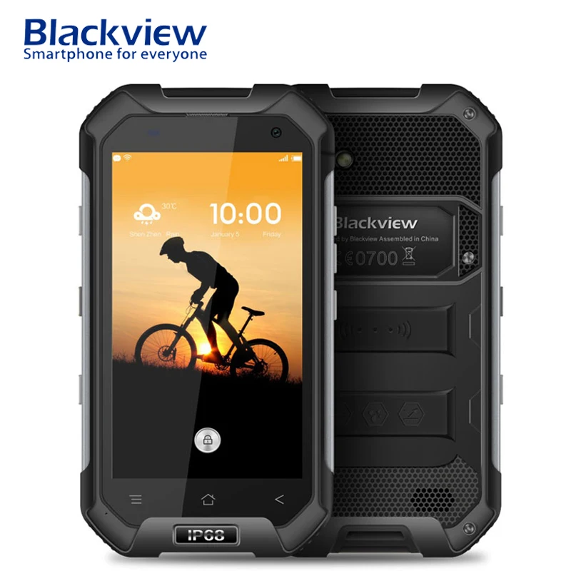 

Blackview BV6000S 4.7 Inch Smartphone IP68 Waterproof Android 6.0 2GB RAM 16GB ROM Quad Core NFC 4500mAh 4G LTE Mobile Phone