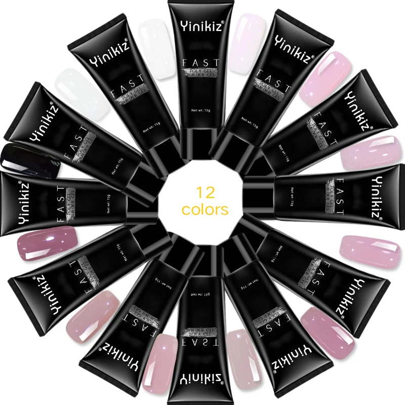 Yinikiz Soak Off Poly Gel UV Quick Building Gel Nail Polish Camouflage Color Nail Art Gel Lacquer Crystal Jelly Polygel
Yinikiz Soak Off Poly Gel UV Quick Building Gel Nail Polish Camouflage Color Nail Art Gel Lacquer Crystal Jelly Polygel