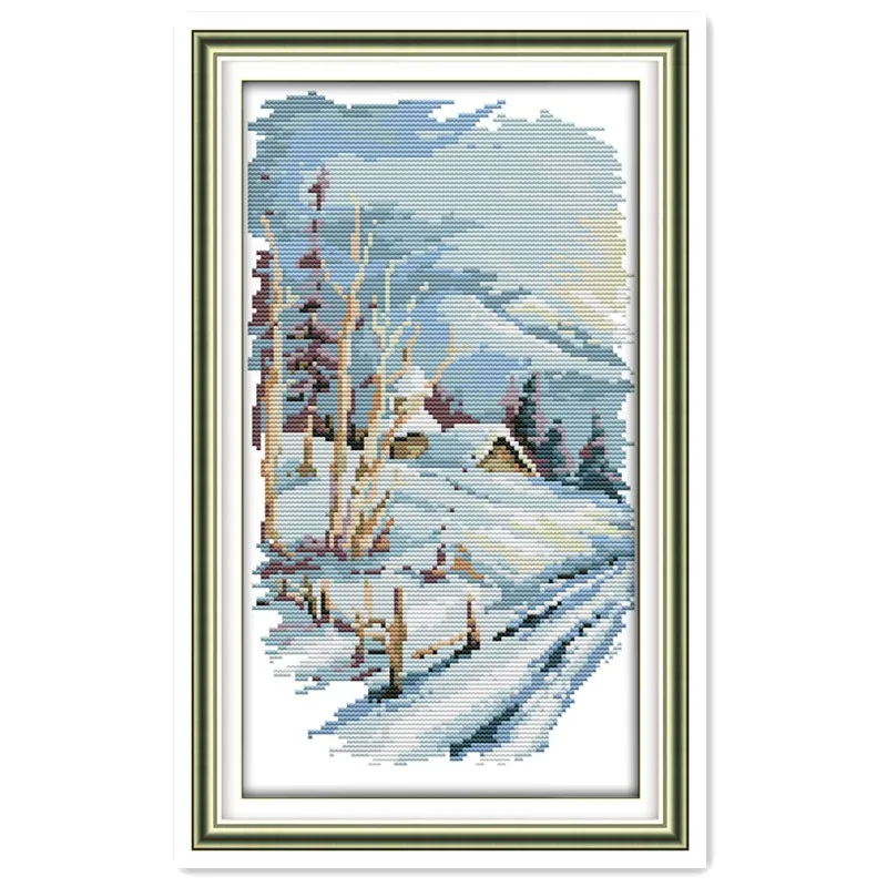 14/16/27/28/18 Long Version Of the Four Seasons, Winter Embroidery Cross Set Chinese Counted Cross Stitch Patterns Kits dmc
14/16/27/28/18 Long Version Of the Four Seasons, Winter Embroidery Cross Set Chinese Counted Cross Stitch Patterns Kits dmc