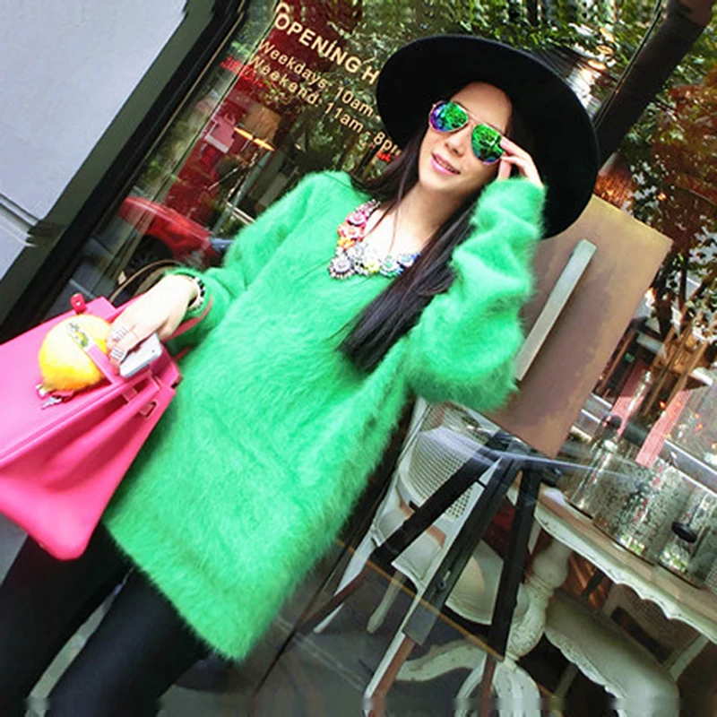 Free shipping New real mink cashmere sweater women long mink fur cashmere Pullovers pure mink cashmere sweater S53
Free shipping New real mink cashmere sweater women long mink fur cashmere Pullovers pure mink cashmere sweater S53