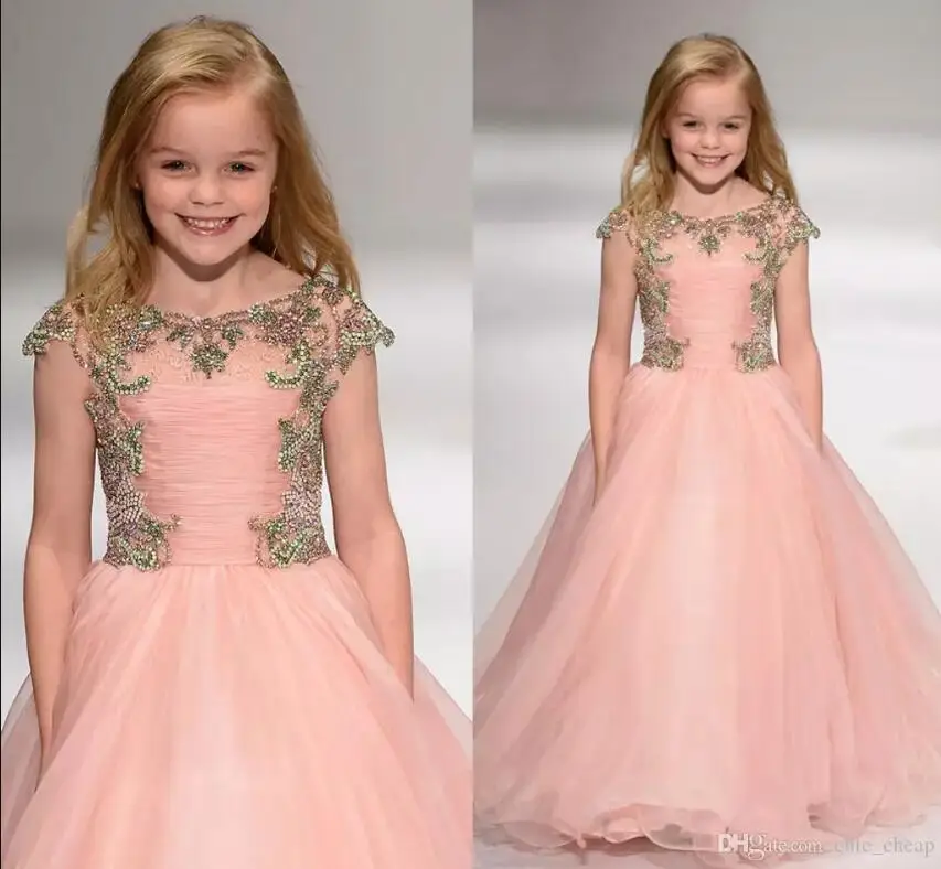 Luxurious 2017 Toddler Blush Pink Flower Girl Dresses Cap Sleeve Crystals Lace Girls Little Kids First Communion Dress
Luxurious 2017 Toddler Blush Pink Flower Girl Dresses Cap Sleeve Crystals Lace Girls Little Kids First Communion Dress
