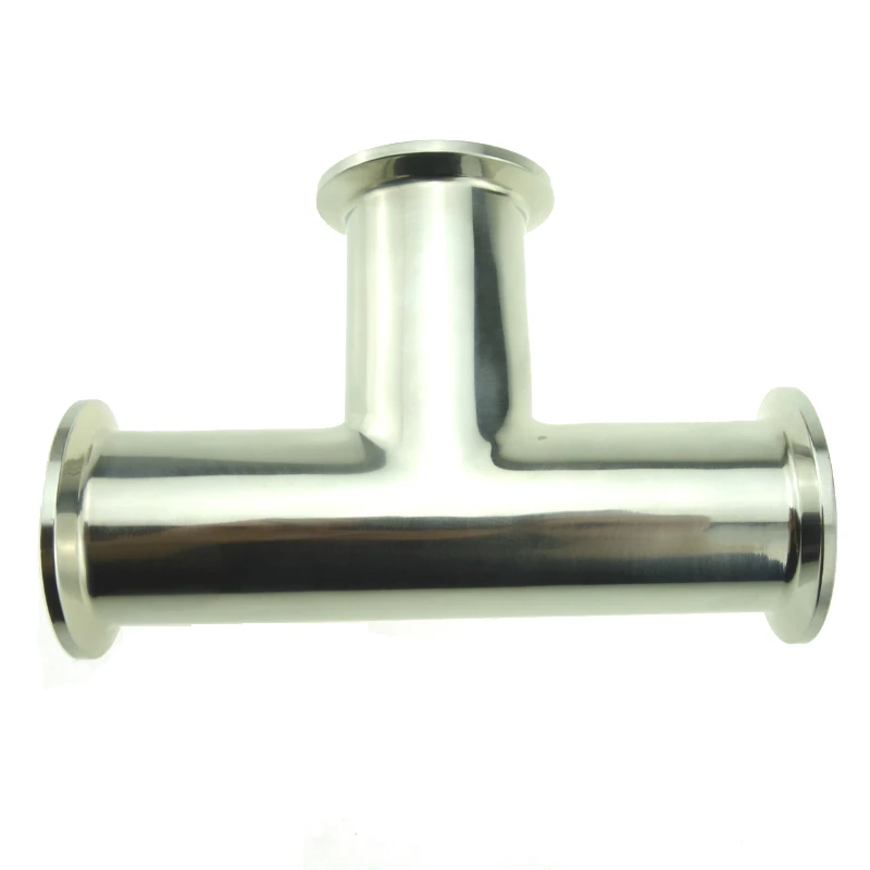 1.5" 1-1/2" OD 38mm Sanitary 3 Way Tee Ferrule OD 50.5MM Fit 1.5" Tri Clamp Stainless Steel SS304
1.5" 1-1/2" OD 38mm Sanitary 3 Way Tee Ferrule OD 50.5MM Fit 1.5" Tri Clamp Stainless Steel SS304