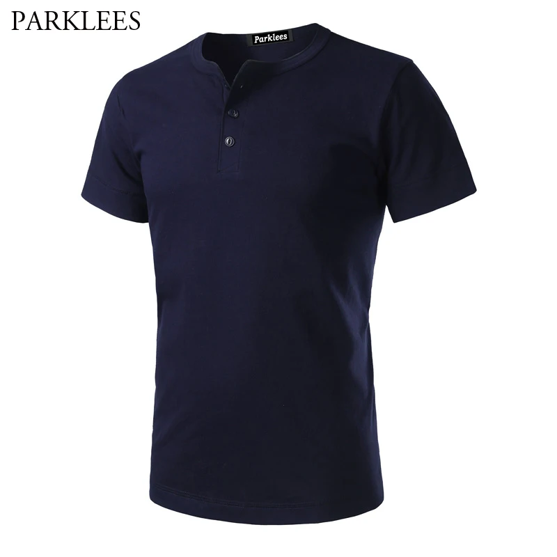 High Quality Basic 3 Button Henley T-shirt Men American Casual Short Sleeve V Neck Heavyweight Tshirt Male 100% Cotton Tops Tees
High Quality Basic 3 Button Henley T-shirt Men American Casual Short Sleeve V Neck Heavyweight Tshirt Male 100% Cotton Tops Tees
