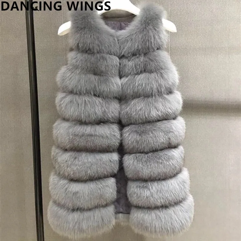 Женский Длинный жилет из натурального меха лисы DANCING WINGS, зимний теплый меховой жилет с круглым вырезом и без рукавов, 90 см
Женский Длинный жилет из натурального меха лисы DANCING WINGS, зимний теплый меховой жилет с круглым вырезом и без рукавов, 90 см