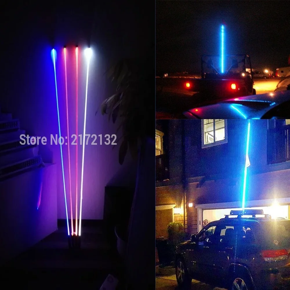 LED Lamp 1.5m Blue red purple color remote control Led antenna Light LED Safety Flag Antenna Illuminated color for Polaris ATV
LED Lamp 1.5m Blue red purple color remote control Led antenna Light LED Safety Flag Antenna Illuminated color for Polaris ATV