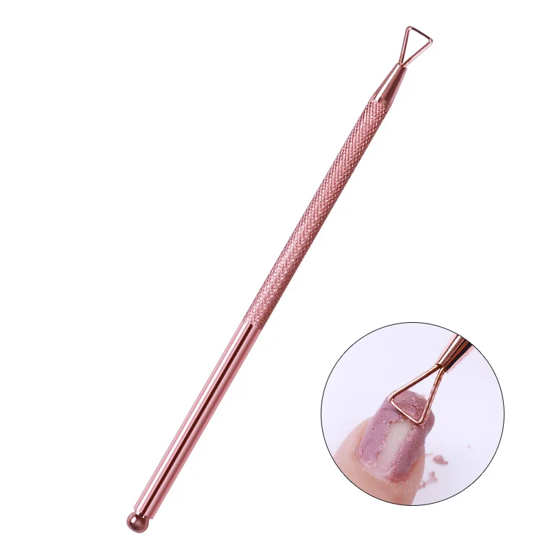 Rose Gold Nail Gel Polish Remover Stainless Steel Stick Rod Manicure UV Lamp Gel Pusher Nail Art Tool Accessory
Rose Gold Nail Gel Polish Remover Stainless Steel Stick Rod Manicure UV Lamp Gel Pusher Nail Art Tool Accessory