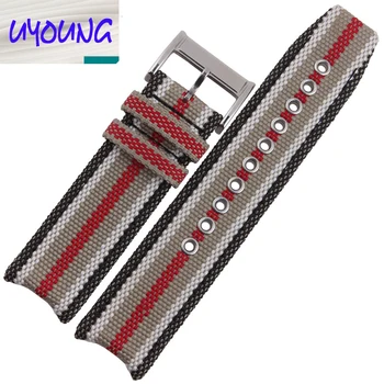 Leisure Business High Quality Durable Fashion 22mm British fashion Style Striped Nylon Watch Band Strap for fit BU7600/BU7601
Leisure Business High Quality Durable Fashion 22mm British fashion Style Striped Nylon Watch Band Strap for fit BU7600/BU7601