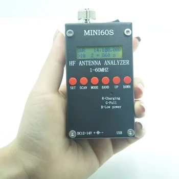 2PCS/LOT Bluetooth New Version Mini60s Update for Mini60 Automated Antenna SWR Analyzer Meter 1-60 Mhz For Two Way Radio
2PCS/LOT Bluetooth New Version Mini60s Update for Mini60 Automated Antenna SWR Analyzer Meter 1-60 Mhz For Two Way Radio