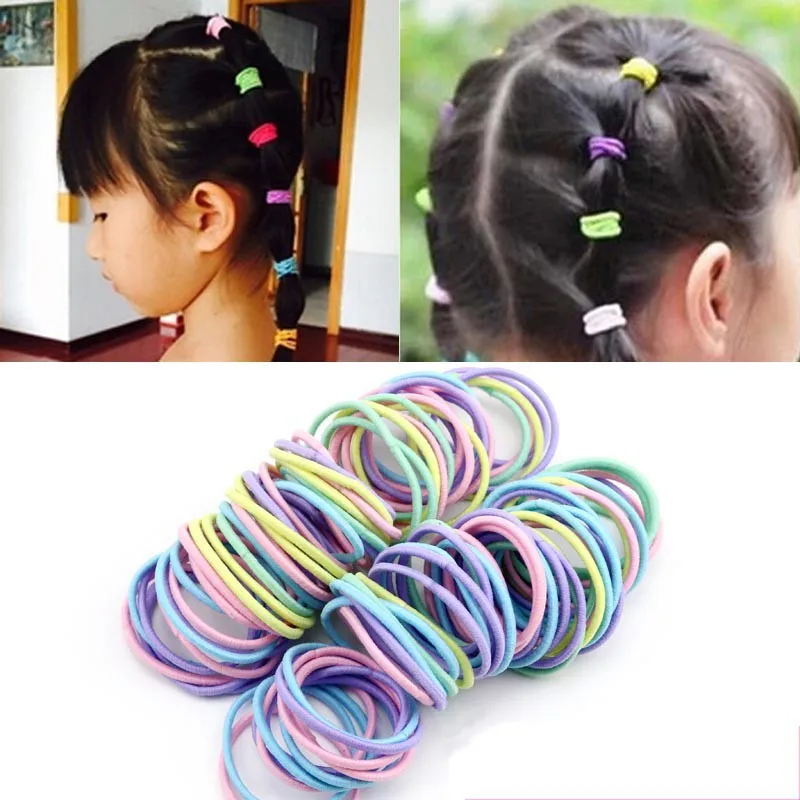 100 Pcs Women Hair Rubber Bands Girl Holder Scrunchie Rope Ponytail Elastic hairband
100 Pcs Women Hair Rubber Bands Girl Holder Scrunchie Rope Ponytail Elastic hairband