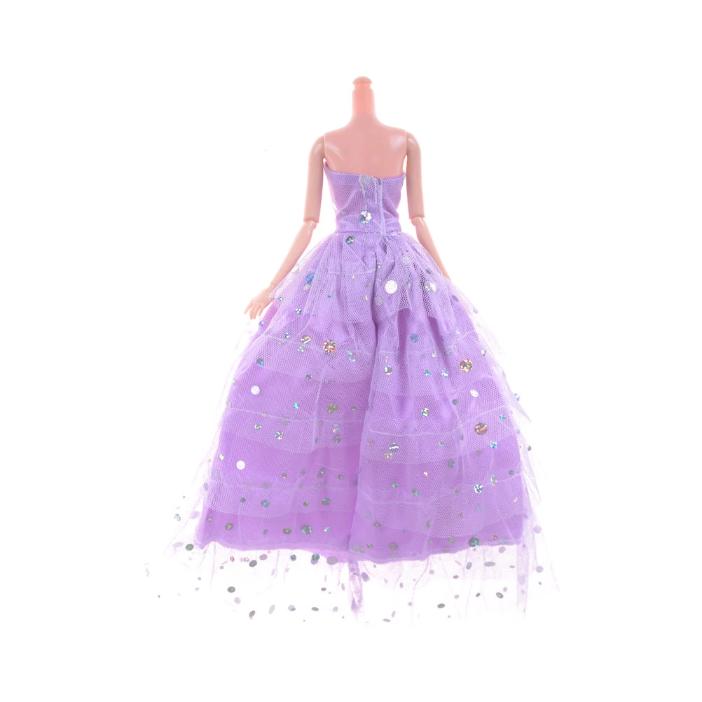 New 1Pc Purple Princess Gown Dress Clothes Gown For Doll doll Strapless Party Wedding Dress DIY Baby Toys Girls Best Gifts
New 1Pc Purple Princess Gown Dress Clothes Gown For Doll doll Strapless Party Wedding Dress DIY Baby Toys Girls Best Gifts