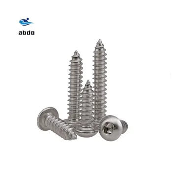 60pcs 304 stainless steel round head six angle self attack screw head six angle self tapping screws M3M4M5M6
60pcs 304 stainless steel round head six angle self attack screw head six angle self tapping screws M3M4M5M6
