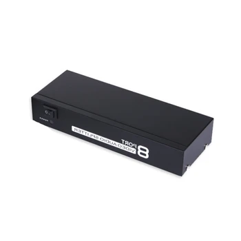 8 Ports Composite 3 RCA Video Audio AV Switch Switcher Box Selector 8-in-1 output TV splitter box for HDTV LCD DVD
8 Ports Composite 3 RCA Video Audio AV Switch Switcher Box Selector 8-in-1 output TV splitter box for HDTV LCD DVD