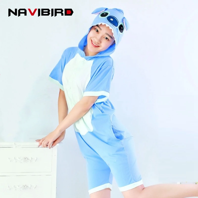 Summer Women Cotton Kigurumi Stitch Pajama Animal Panda Onesies Adults Cartoon Overall Pijama Onsie Pyjamas Onesie Adulto
Summer Women Cotton Kigurumi Stitch Pajama Animal Panda Onesies Adults Cartoon Overall Pijama Onsie Pyjamas Onesie Adulto