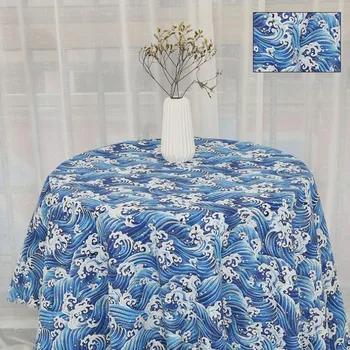 100*145cm Cotton Linen DIY Fabric for Table Cloth/Cushion Covers Japan Ukiyoe Ocean Wave Prints Beautiful Bronzed Bag Fabric
100*145cm Cotton Linen DIY Fabric for Table Cloth/Cushion Covers Japan Ukiyoe Ocean Wave Prints Beautiful Bronzed Bag Fabric