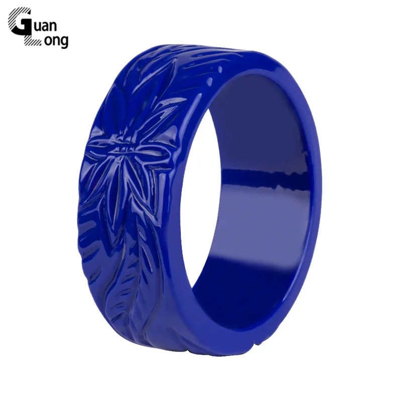 GuanLong Vintage Cuff Engraved Flower Bracelets Bangles for Women Resin Blue Wide Fashion Love Simple Bracelet Jewelry 2018
GuanLong Vintage Cuff Engraved Flower Bracelets Bangles for Women Resin Blue Wide Fashion Love Simple Bracelet Jewelry 2018