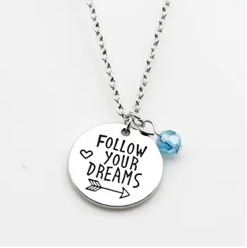 12pcs/lot Inspirational Necklace Love necklace "follow your dreams" Arrow Charm pendant Necklace Dream jewelry for Wo men gift
12pcs/lot Inspirational Necklace Love necklace "follow your dreams" Arrow Charm pendant Necklace Dream jewelry for Wo men gift