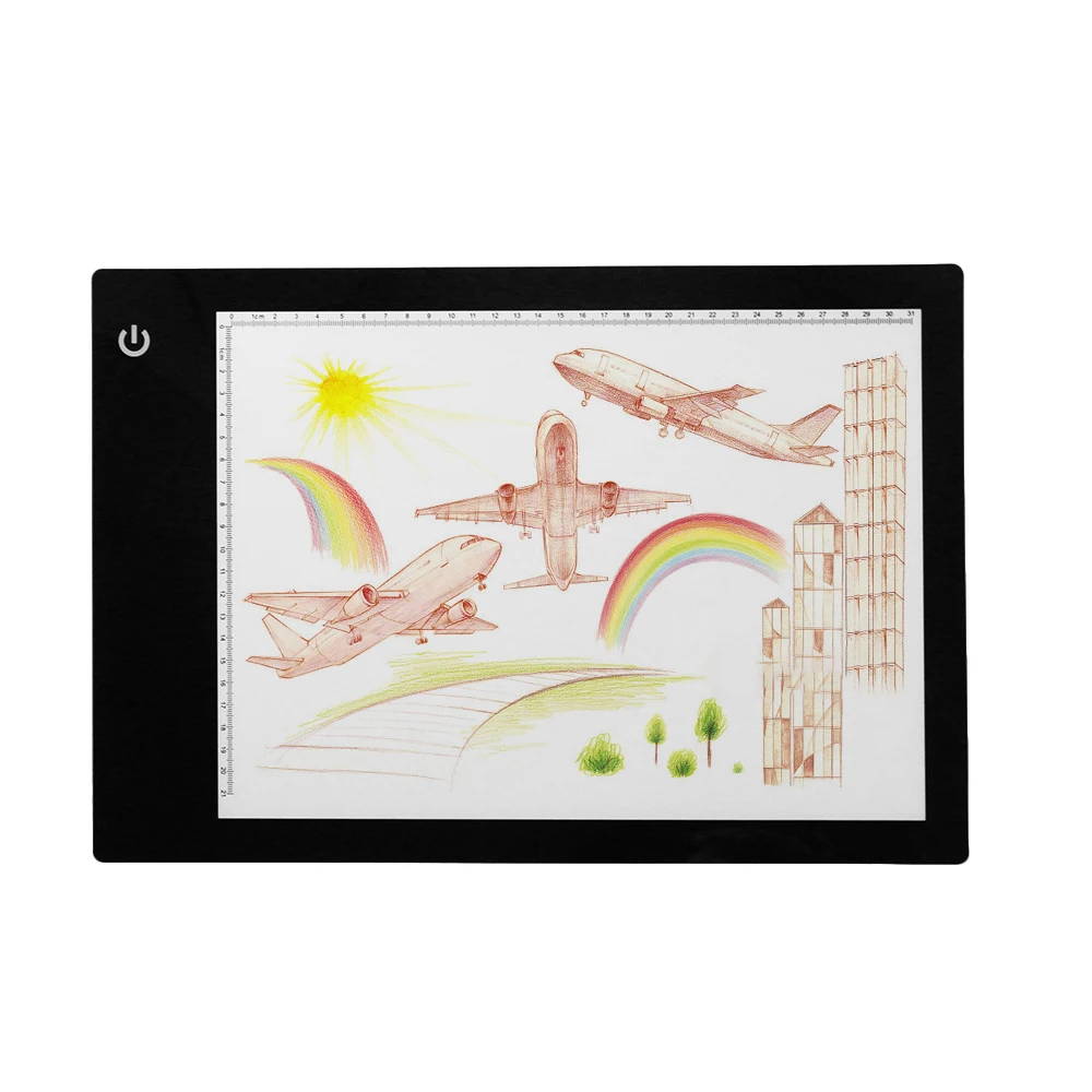 A4 LED Tracing Light Box Copyboard Adjustable Brightness Light Pad Tracer Board for Artists Drawing with Rechargeable Battery
A4 LED Tracing Light Box Copyboard Adjustable Brightness Light Pad Tracer Board for Artists Drawing with Rechargeable Battery