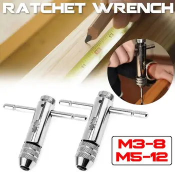 T-Handle Tap Wrench Chuck M3-8M 5-12 Hand Tool T Type Screw Tap Holder Handle Adjustable Screw Tapping Threading Tool
T-Handle Tap Wrench Chuck M3-8M 5-12 Hand Tool T Type Screw Tap Holder Handle Adjustable Screw Tapping Threading Tool