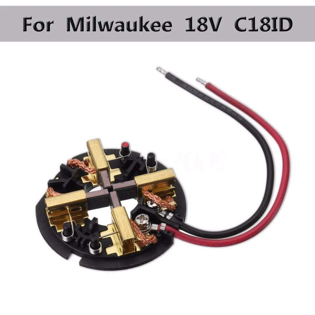 High Quality 18V 1.5A Carbon Brushes Kit Fit For C18PD C18ID HD18PD HD18DD HD18DD C18IW Engine Replacement Mayitr